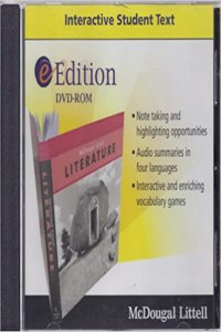 McDougal Littell Literature: Eedition DVD-ROM Grade 7 2008