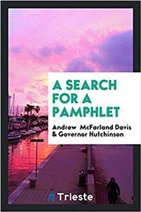 Search for a Pamphlet