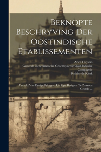 Beknopte Beschryving Der Oostindische Etablissementen