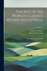 Best of the World's Classics, Restricted to Prose
