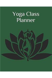Yoga Class Planner