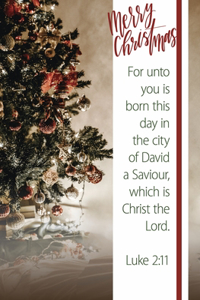 Merry Christmas Unto Us a Child Bulletin (Pkg 100) Christmas