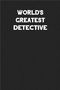 World's Greatest Detective