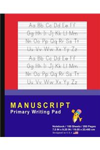 Manuscript Primary Writing Pad