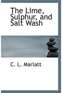 The Lime, Sulphur, and Salt Wash