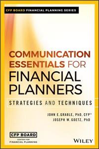 Communication Essentials for Financial Planners