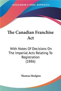 The Canadian Franchise Act