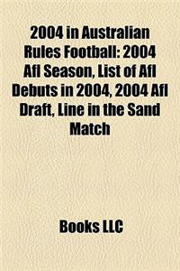 2004 in Australian Rules Football