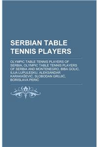 Serbian Table Tennis Players