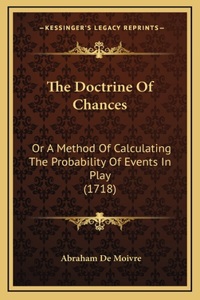 The Doctrine Of Chances