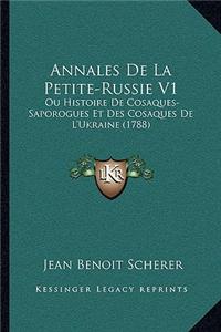 Annales De La Petite-Russie V1