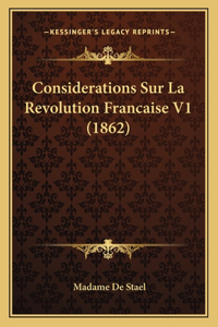 Considerations Sur La Revolution Francaise V1 (1862)