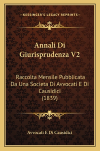 Annali Di Giurisprudenza V2