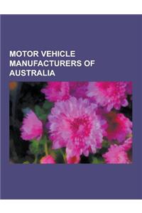 Motor Vehicle Manufacturers of Australia