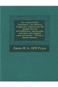 The Restored New Testament