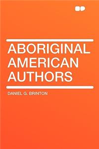 Aboriginal American Authors