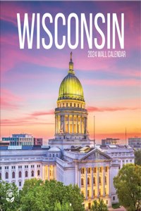 Wisconsin 2024 12x12 Photo Wall Calendar
