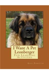 I Want A Pet Leonberger