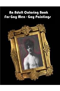 Adult Coloring Book For Gay Men - Gay Paintings