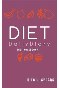 The Diet Daily Diary NoteBook7