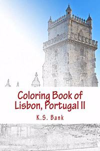 Coloring Book of Lisbon, Portugal II