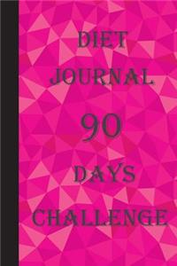 Diet Journal 90 Days Challenge