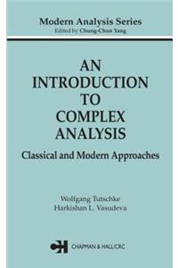An Introduction to Complex Analysis