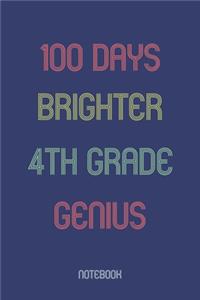 100 Days Brighter 4th Grade Genuis