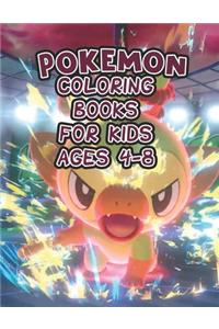 Pokemon Coloring Books For Kids Ages 4-8