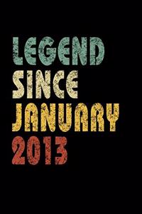 Legend Since January 2013