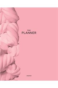 Undated Pink Planner
