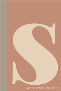 s - Weekly Planner and Notes