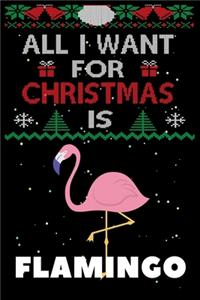 All I Want For Christmas Is Flamingo