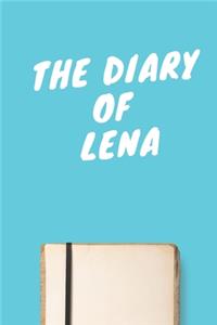 The Diary Of Lena A beautiful personalized
