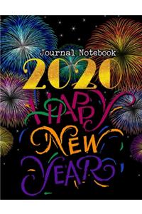 Happy New Year 2020 Journal Notebook