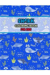 Shark Coloring Book For kids