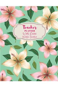 Teacher Planner With Dates 2019-2020