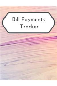 Bill Payments Tracker