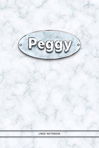 Peggy - Lined Notebook