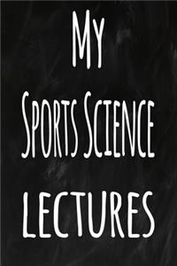 My Sports Science Lectures