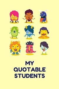 My Quotable Students