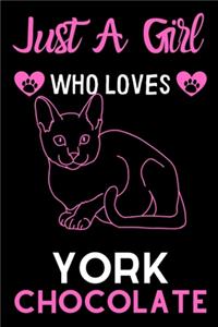 Just a girl who loves York chocolate