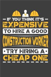 If You Think It's Expensive To Hire A Good Construction Worker Try Hiring A Cheap One