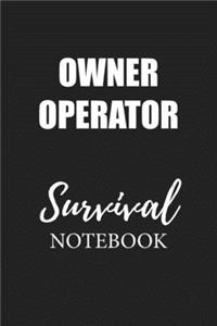 Owner Operator Survival Notebook