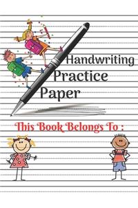 Handwriting Practice Paper