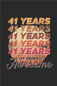 41 Years Of Being Awesome