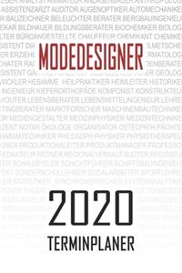 Modedesigner - 2020 Terminplaner