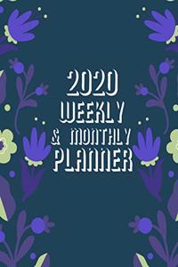 2020 Weekly & Monthly Planner