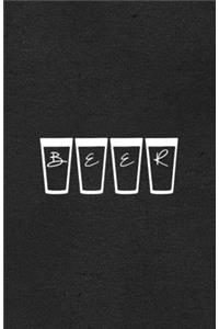 Beer A5 Lined Notebook