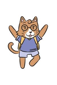 School Cat Notebook